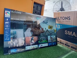 Ailyons 43 Smart Tv Bluetooth Icast Frameless 43 Android