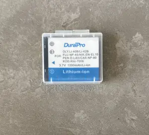 Durapro Battery Li-40b Li-42b for Olympus Li-40b Li-42b Nikon en-El10