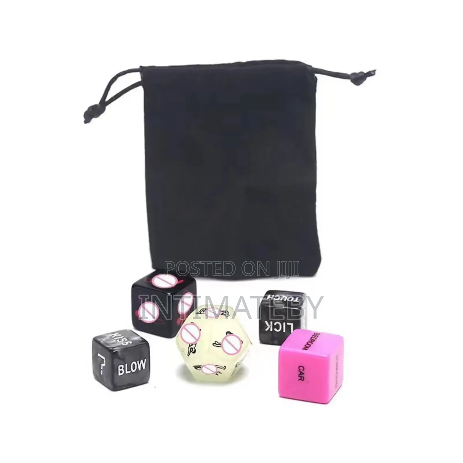 Erotic Dare Dice Set – 5pcs Couples Game