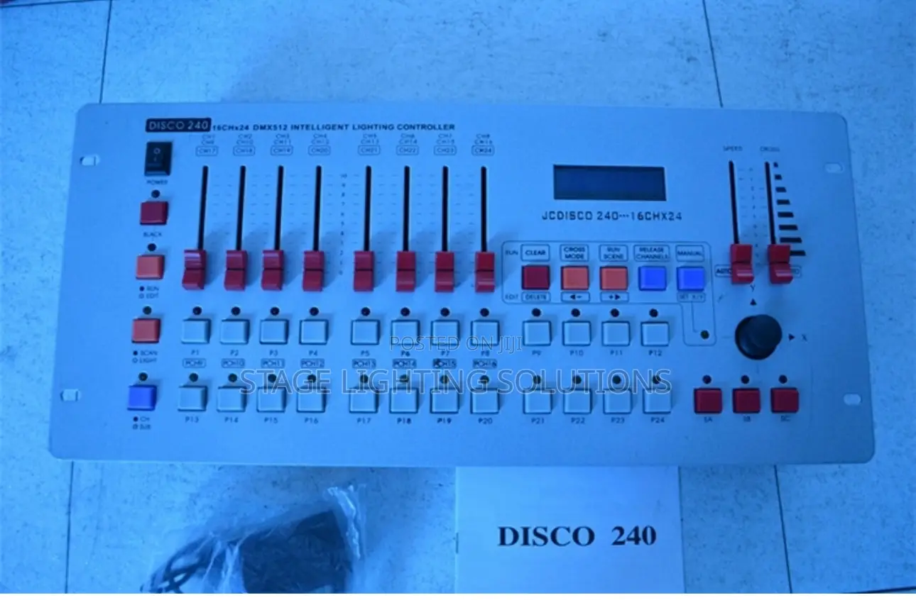 Disco 240 DMX Lighting Controller