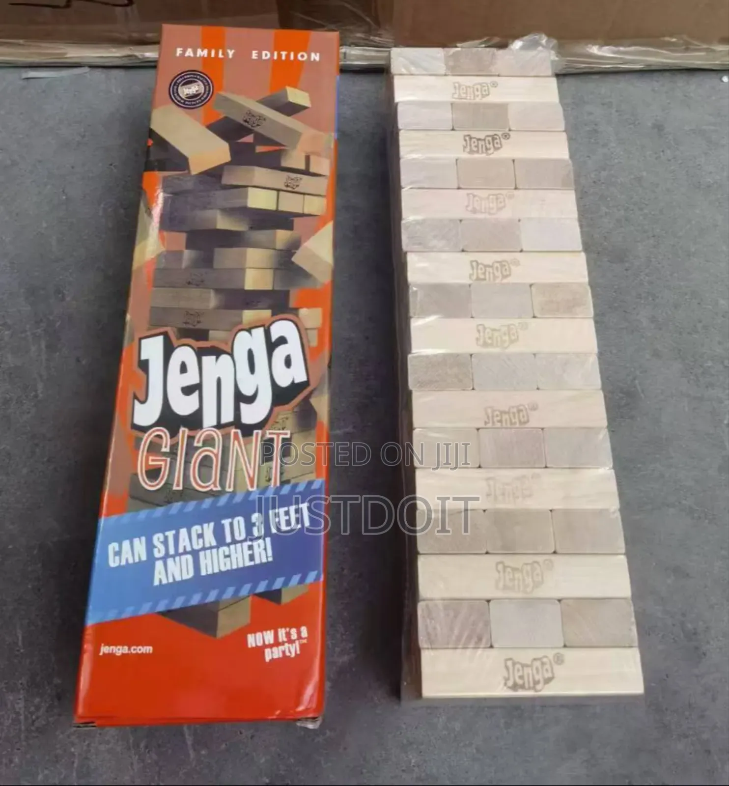 Classic Jenga Wooden Block Game