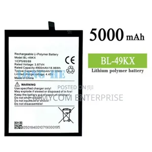 Original Infinix Note 12 Battery With Replacement
