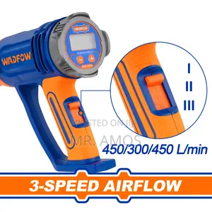 2000w Lcd Display Heat Gun With 3pcs Accessories - Whg1530