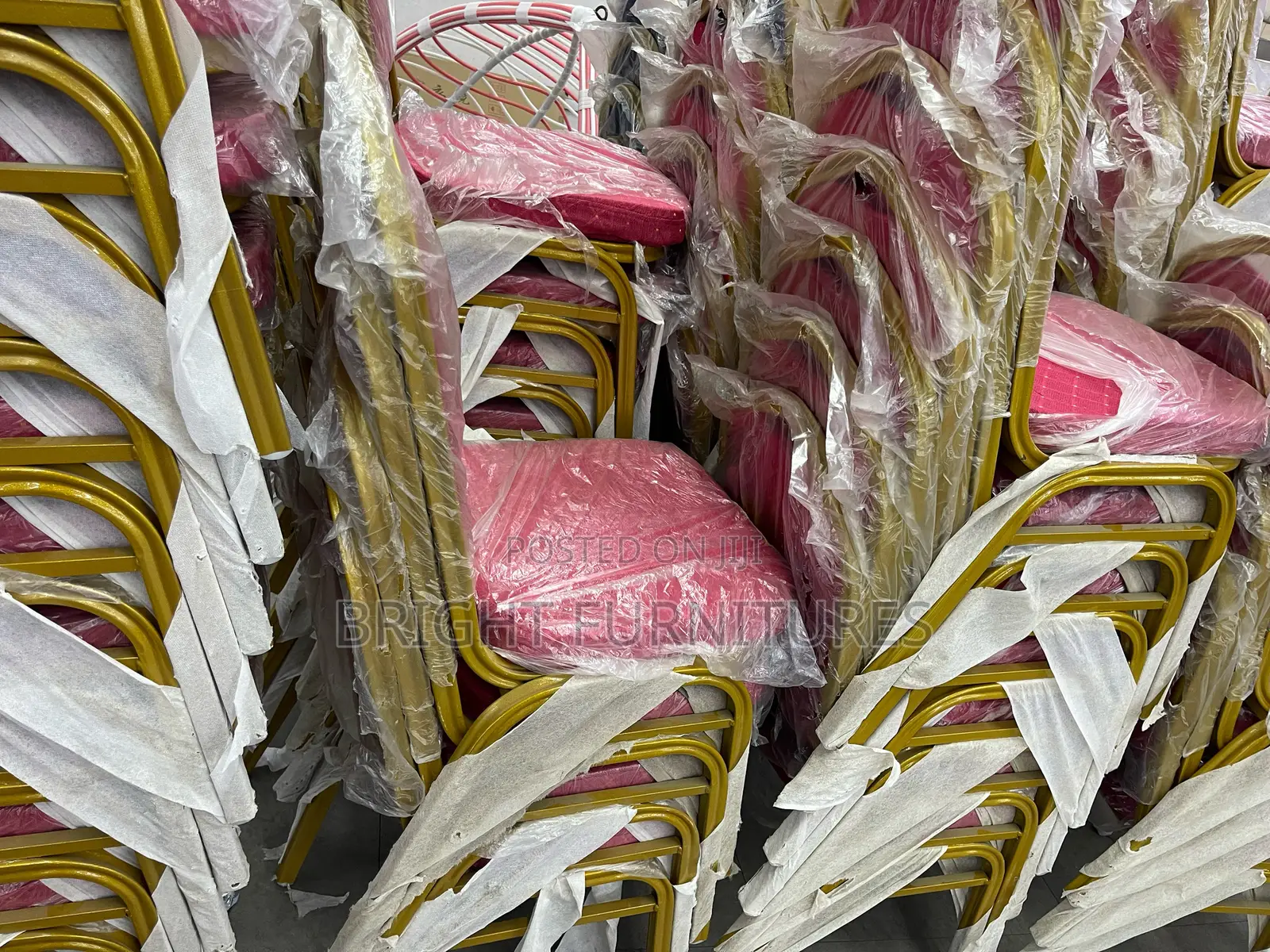 Conference Chairs (Metal and Fabric)