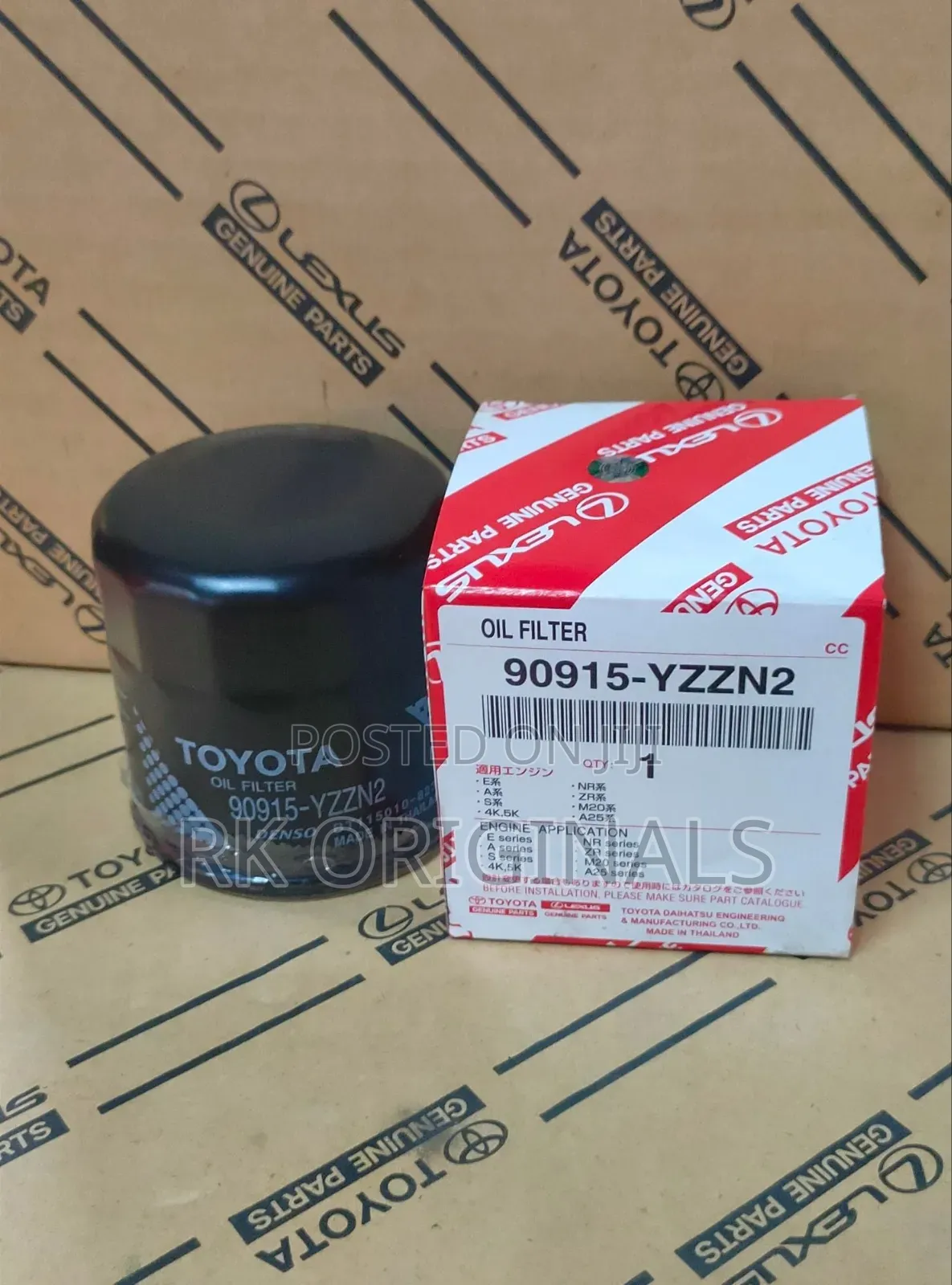 Rav4/Venza/Camry/Rx350/Highlander/Tacoma 19-25 Oil Filter Japan🇯🇵