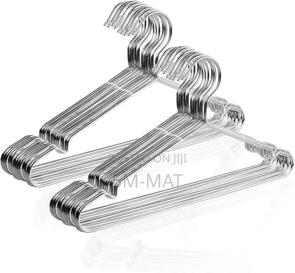 20pcs Stainless Steel Cloth Hangers