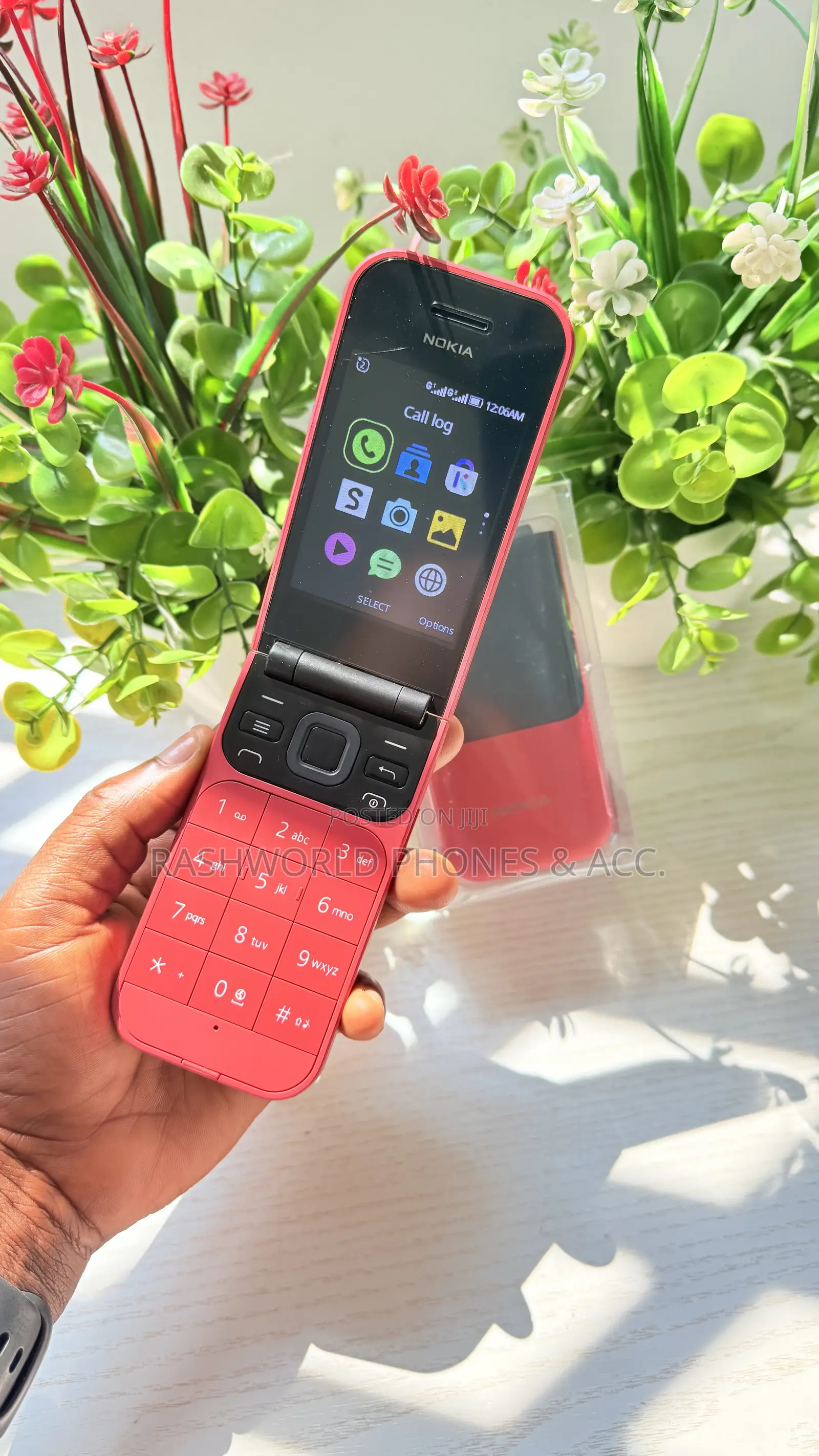 New Nokia 2720 Flip 512 GB Red