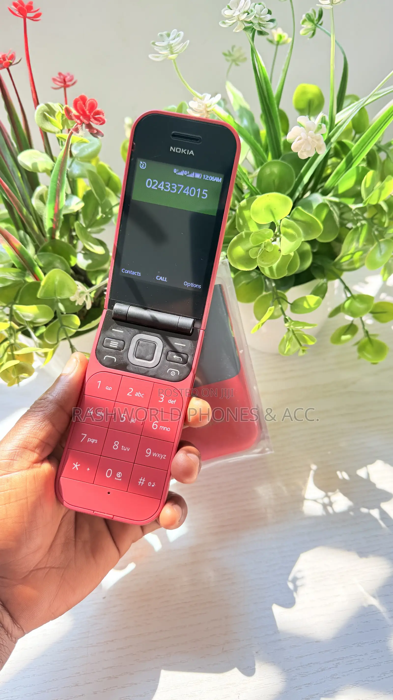 New Nokia 2720 Flip 512 GB Red