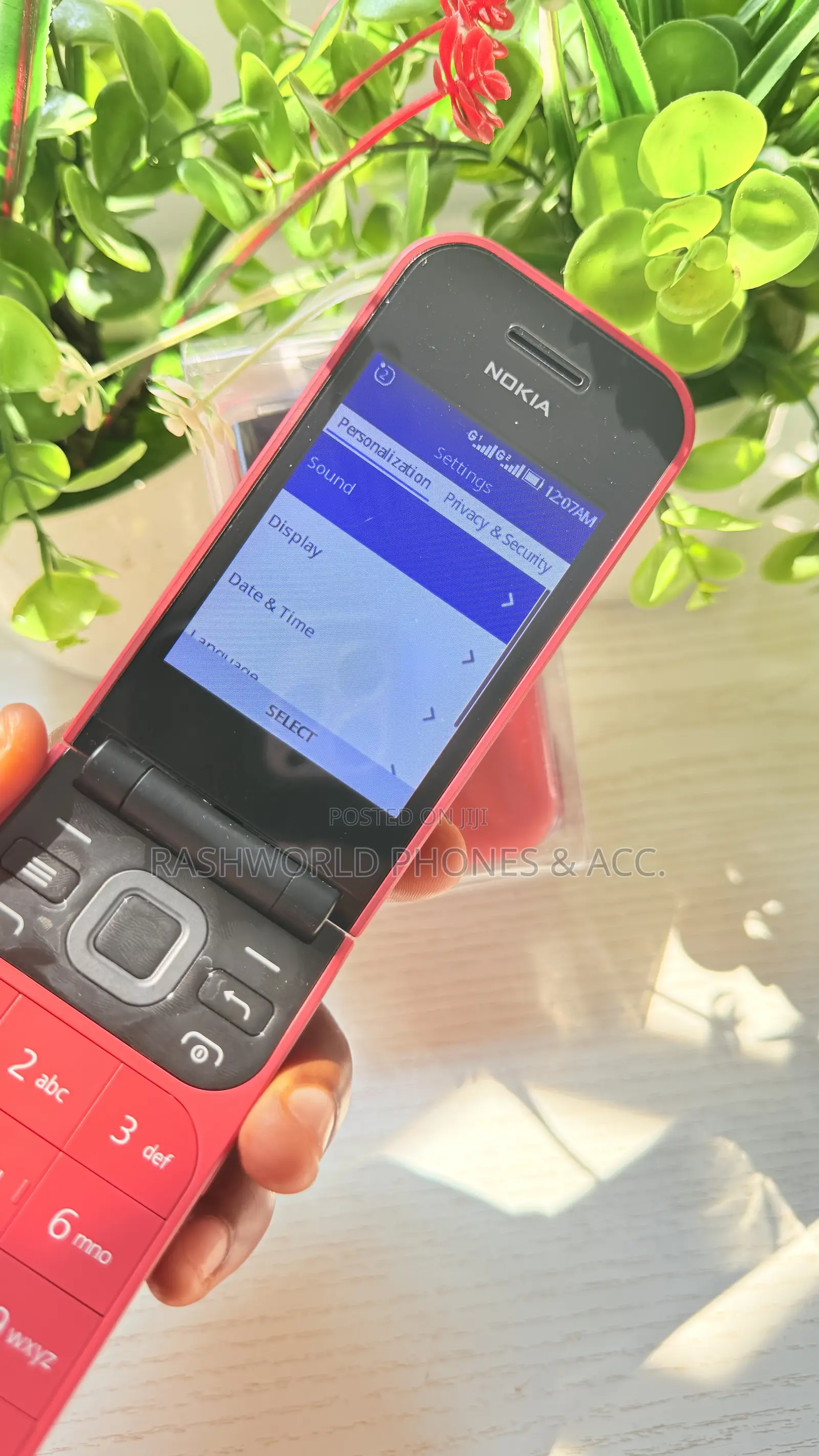New Nokia 2720 Flip 512 GB Red
