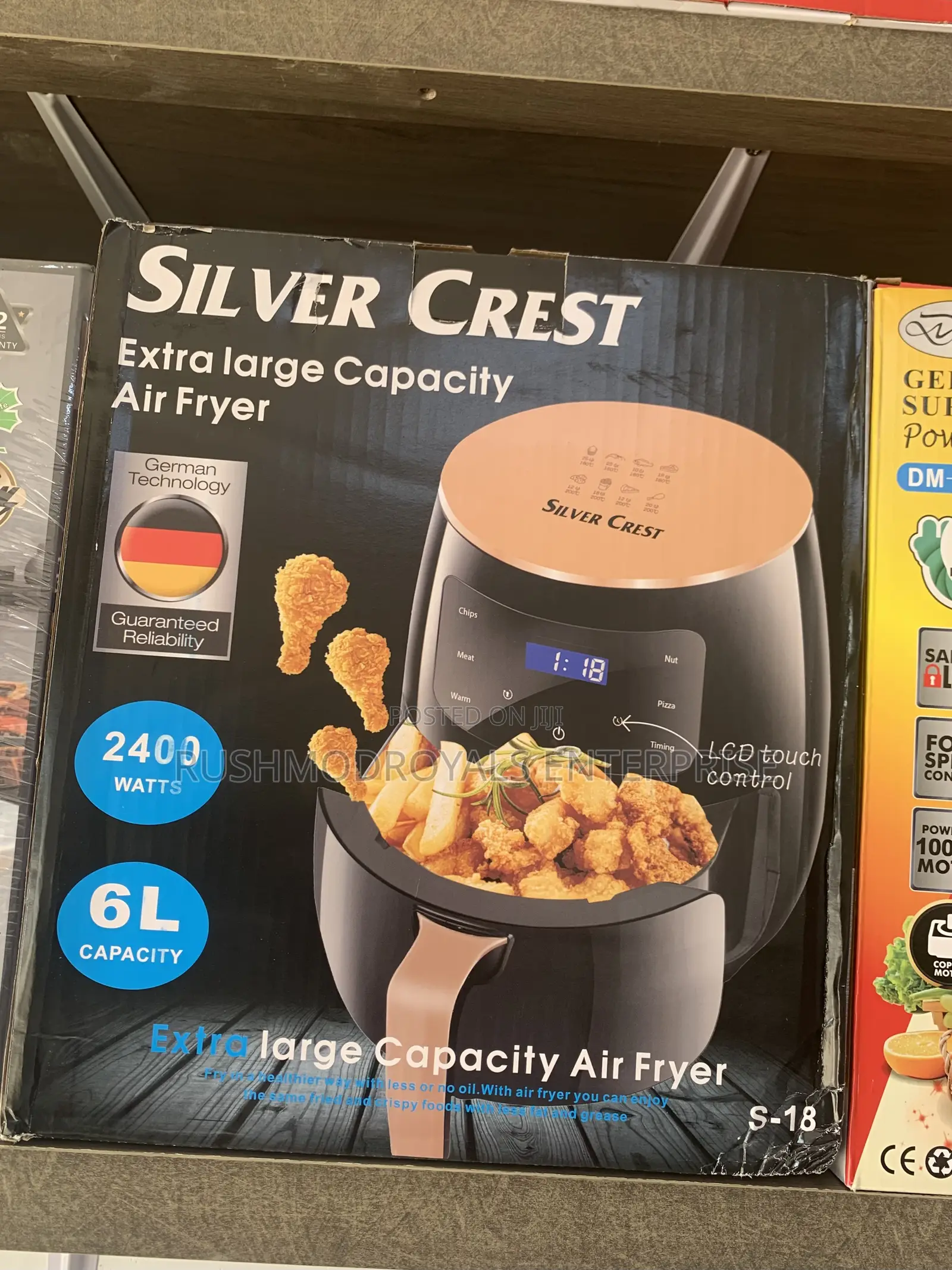 Silver Crest 6l Extra Large Capacity Air Fryer