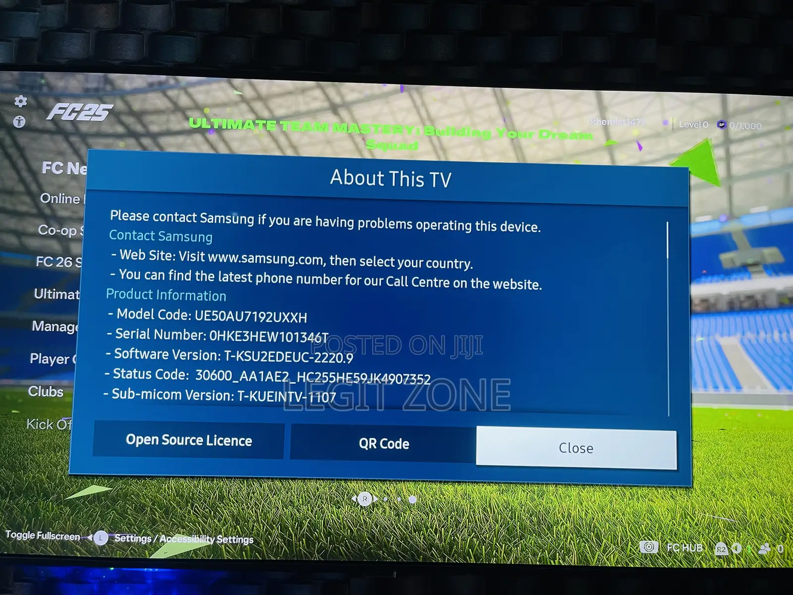 Samsung Ue50au7192uxxh Tv 127 Cm (50") Ultra Hd Smart Tv Wi-Fi Grey