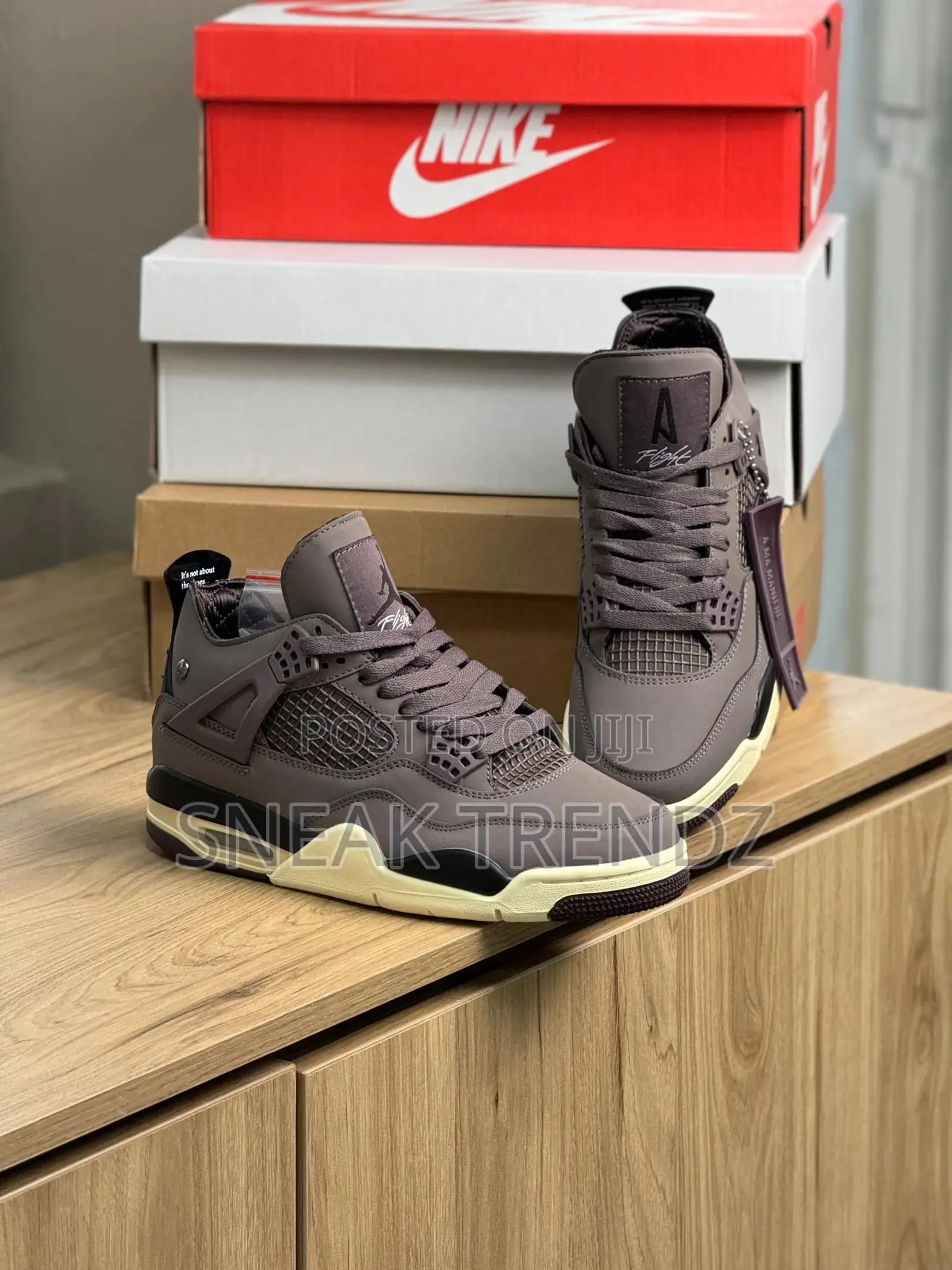 Air Jordan R4 Og Coffee Cream