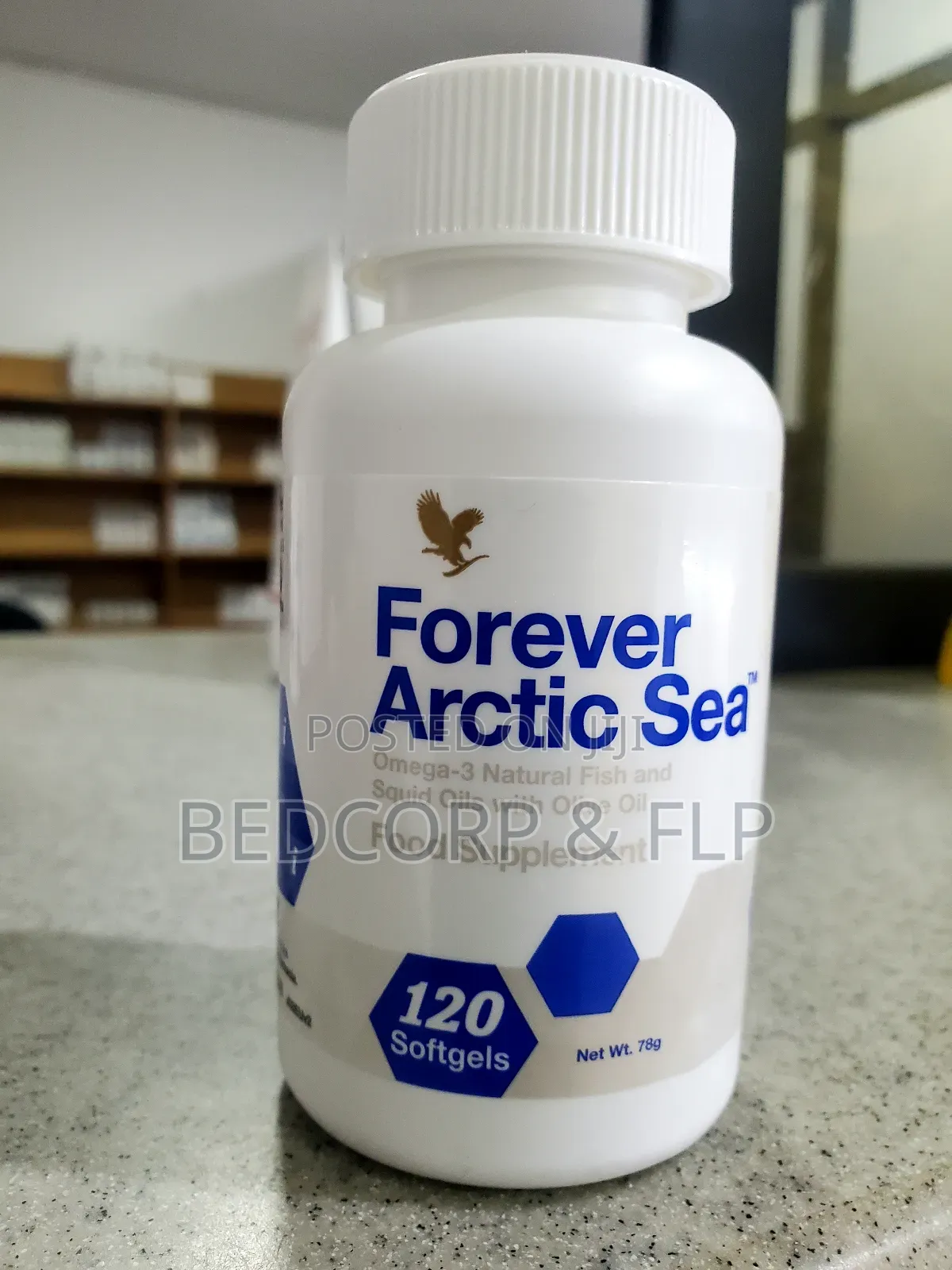 Arctic Sea With Squid Oil and Olive Oil