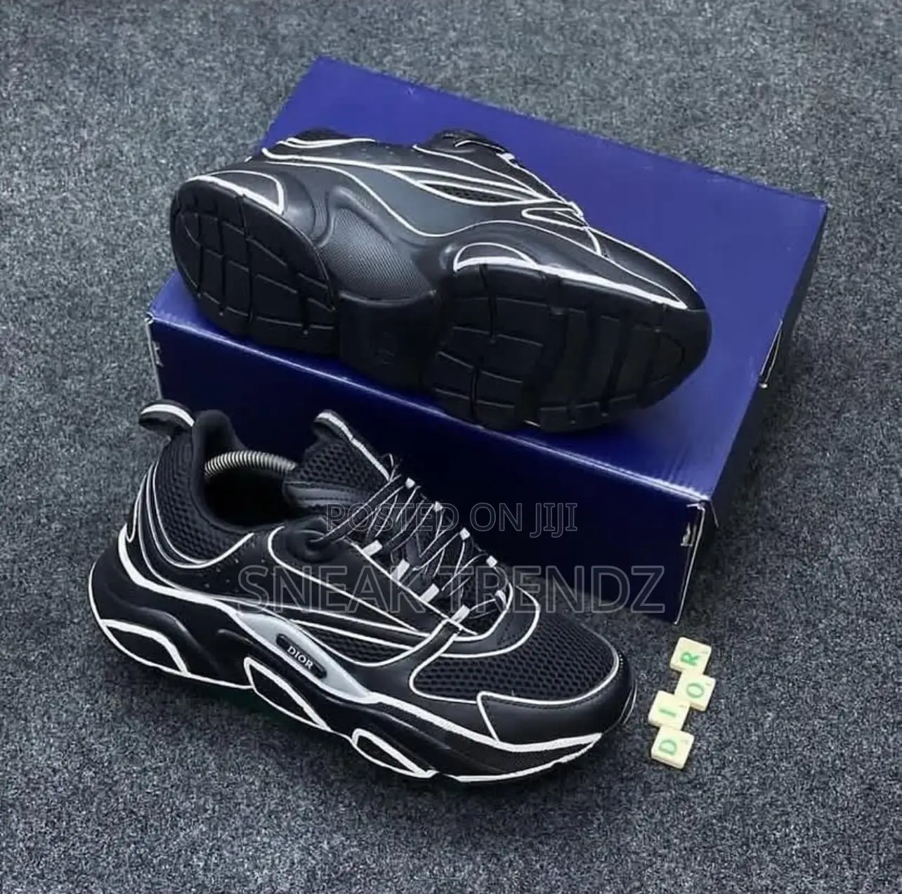 Original Dior Homme White Black