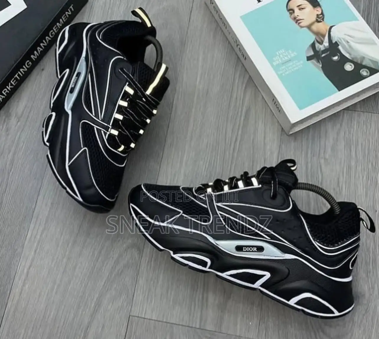 Original Dior Homme White Black