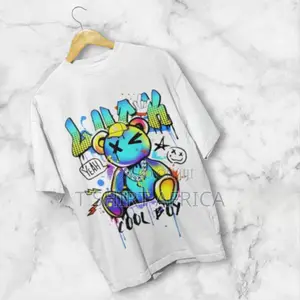 Oversized Bang Graphic T-Shirt 100% Cotton