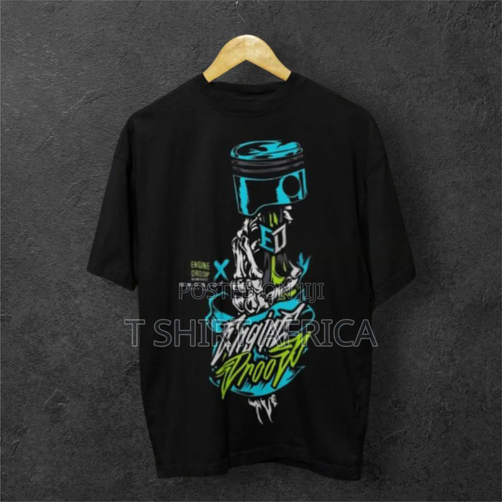 Oversized Bang Graphic T-Shirt 100% Cotton