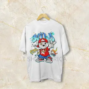 Oversized Bang Graphic T-Shirt 100% Cotton