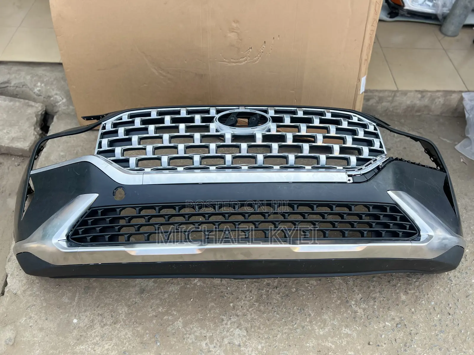 Hyundai Santa Fe 2021 - 2023 Complete Front Bumper