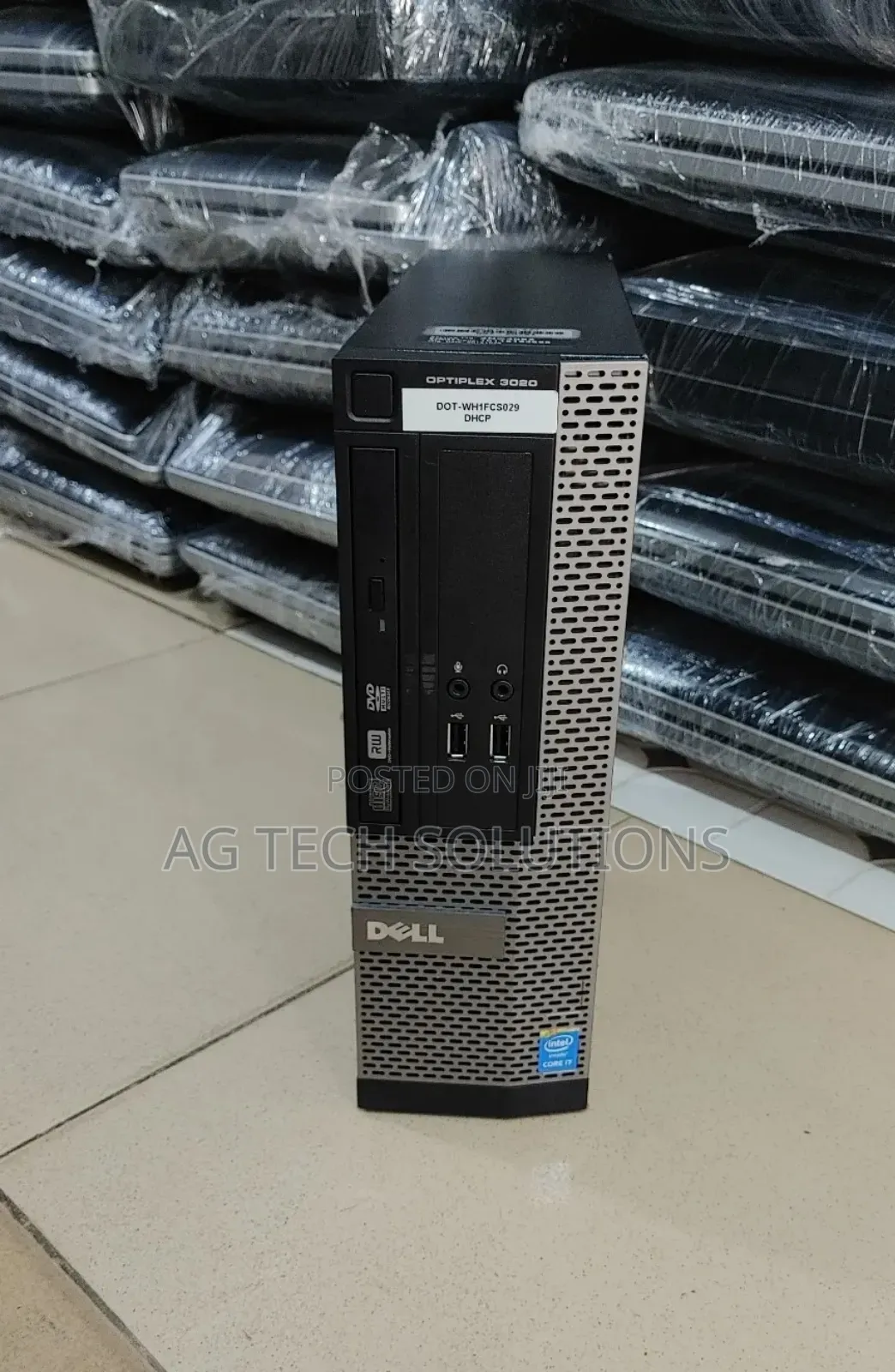 Desktop Computer Dell OptiPlex 7010 8GB Intel Core I7 HDD 500GB
