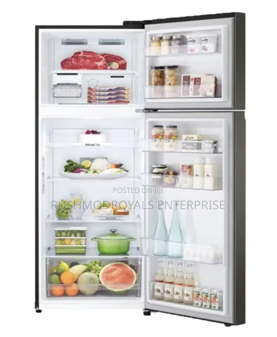 Lg 395l Energy-Saving Top Freezer Fridge (Gn-B392pxgb)