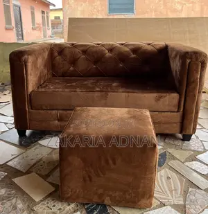 Brown 2in1 Sofa + Coffee Table