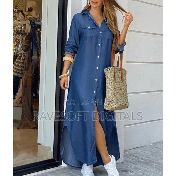 Women Shirt Long Gown
