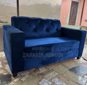 Blue 2in1 Furniture Sofa