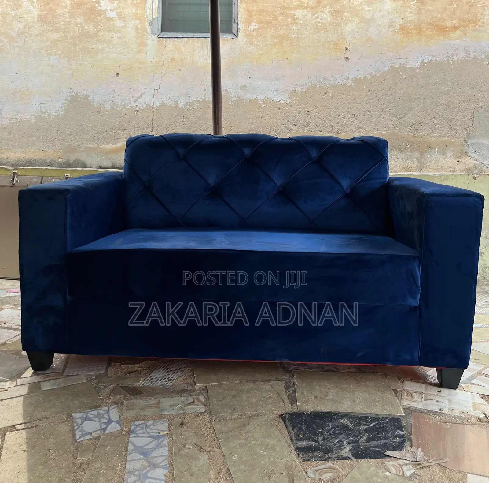 Blue 2in1 Furniture Sofa