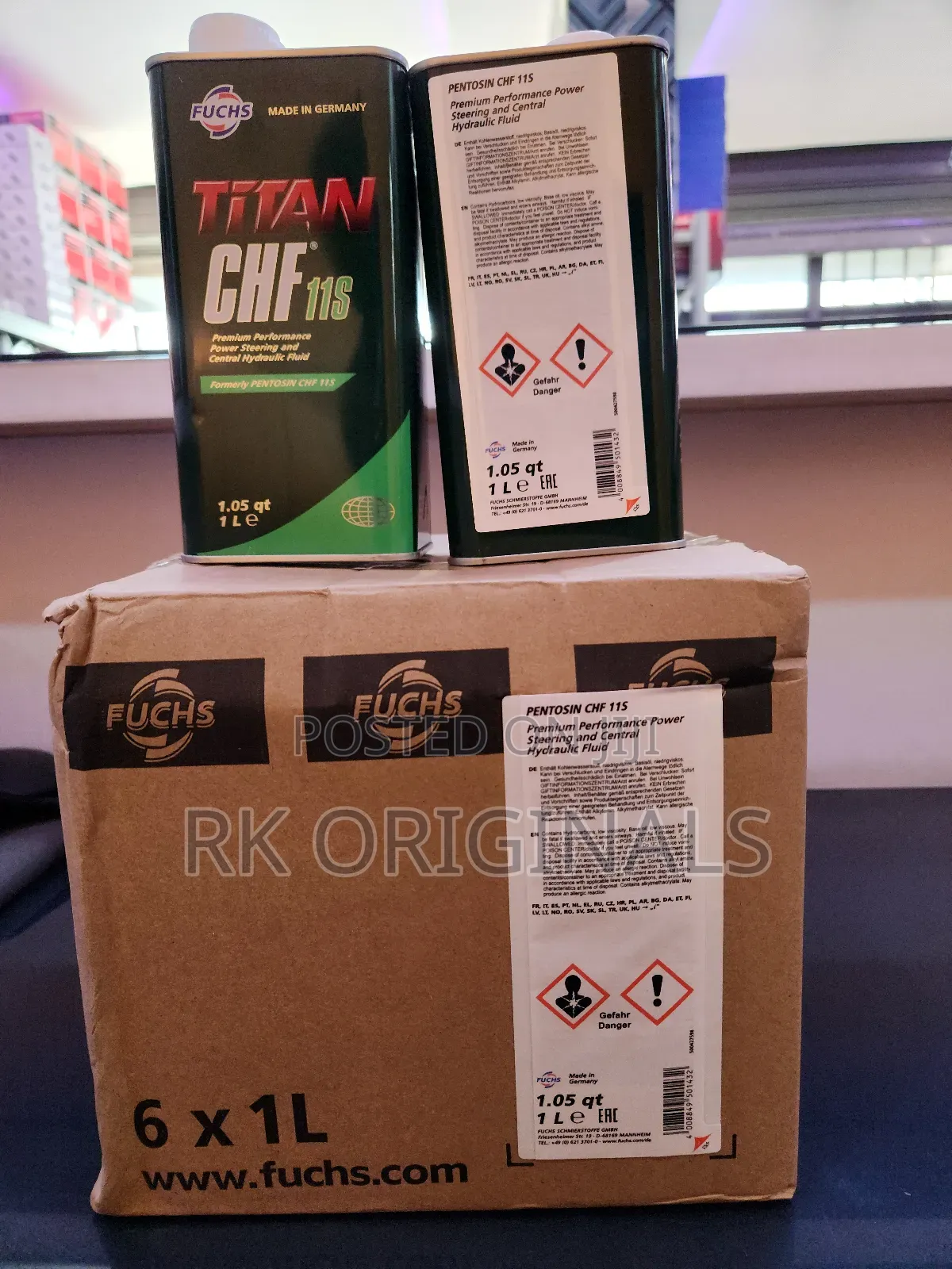 Pentosin Chf11s Power Steering And Hydraulic Fluid From Germany🇩🇪