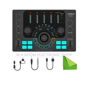 Comica Professional Podcast Live Streaming Audio Interface