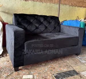 2in1 Furniture Sofa Black