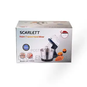 Scarlett Multifunctional Kitchen Baking Cake Food Dough Electric Mixer