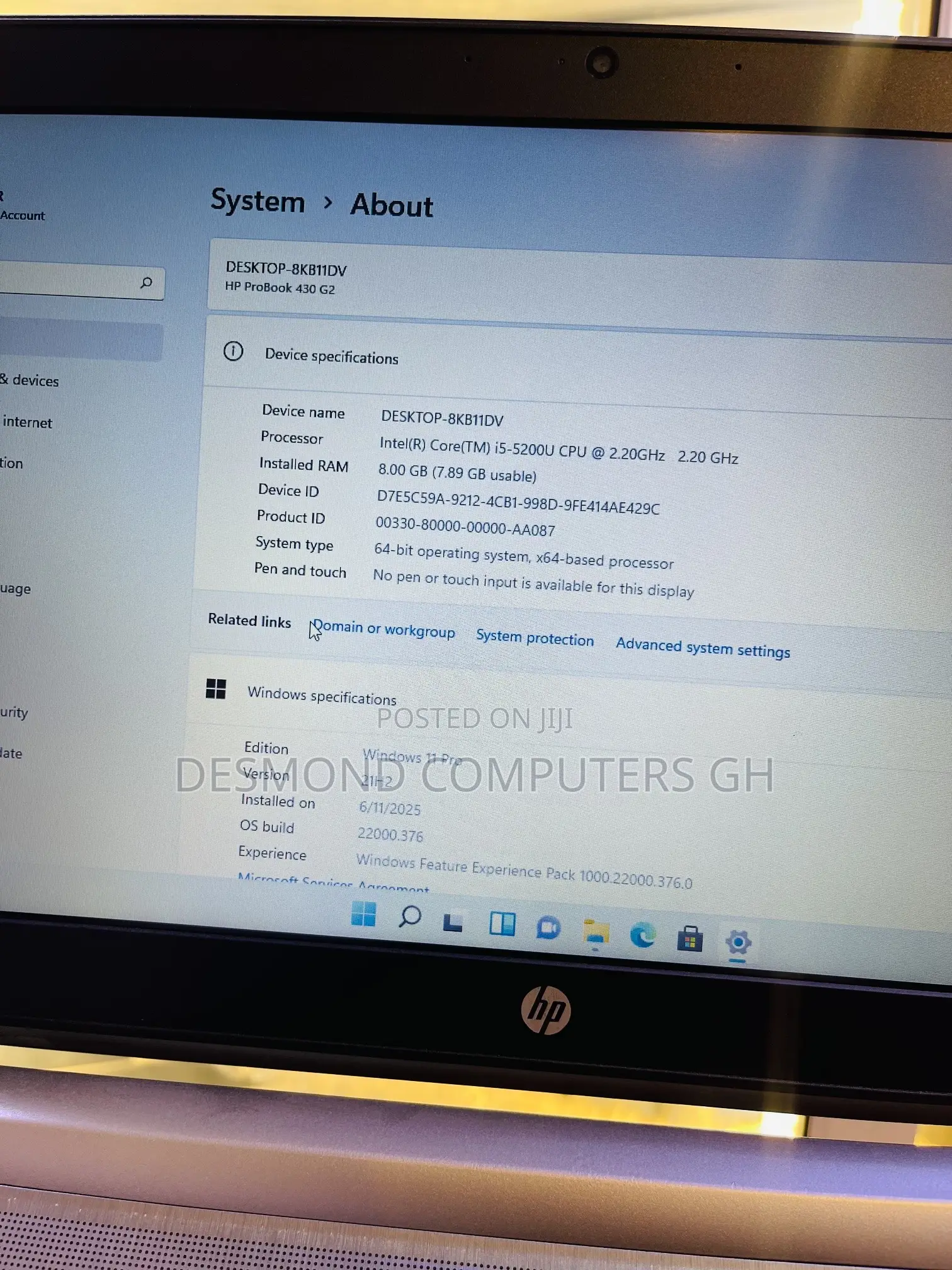Laptop HP 430 G2 8GB Intel Core i5 HDD 500GB