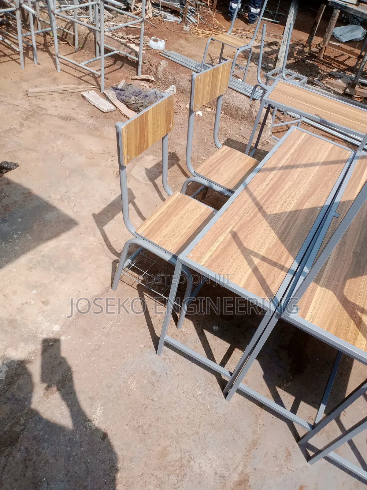 Desk For Student.(Table Attached)