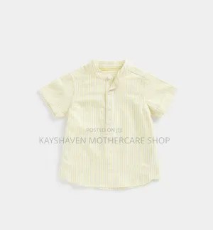 Mothercare Yellow Striped Shirt