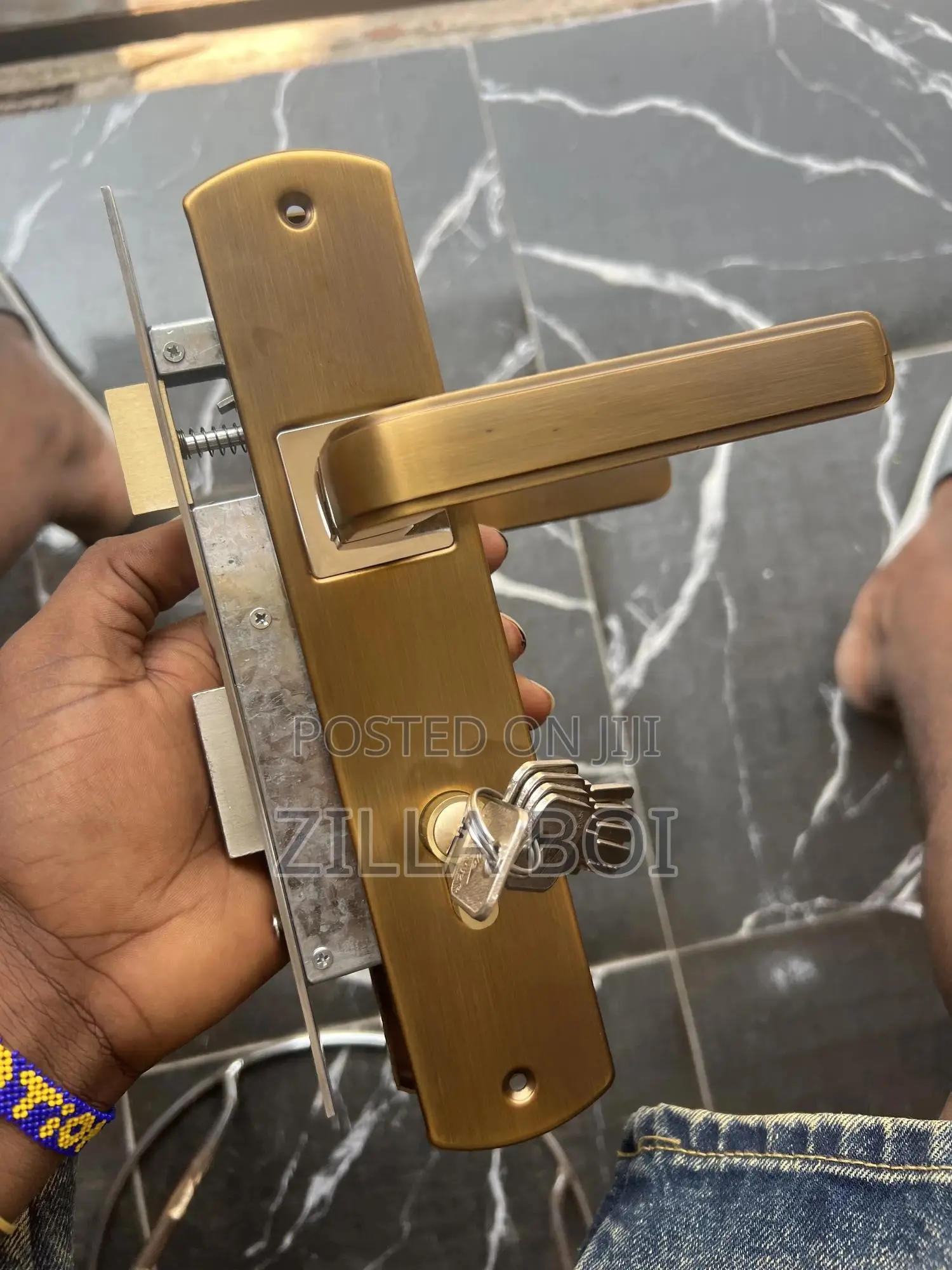 Wooden Door Lock