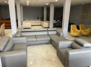 Quality Leather Sofa Chair Set