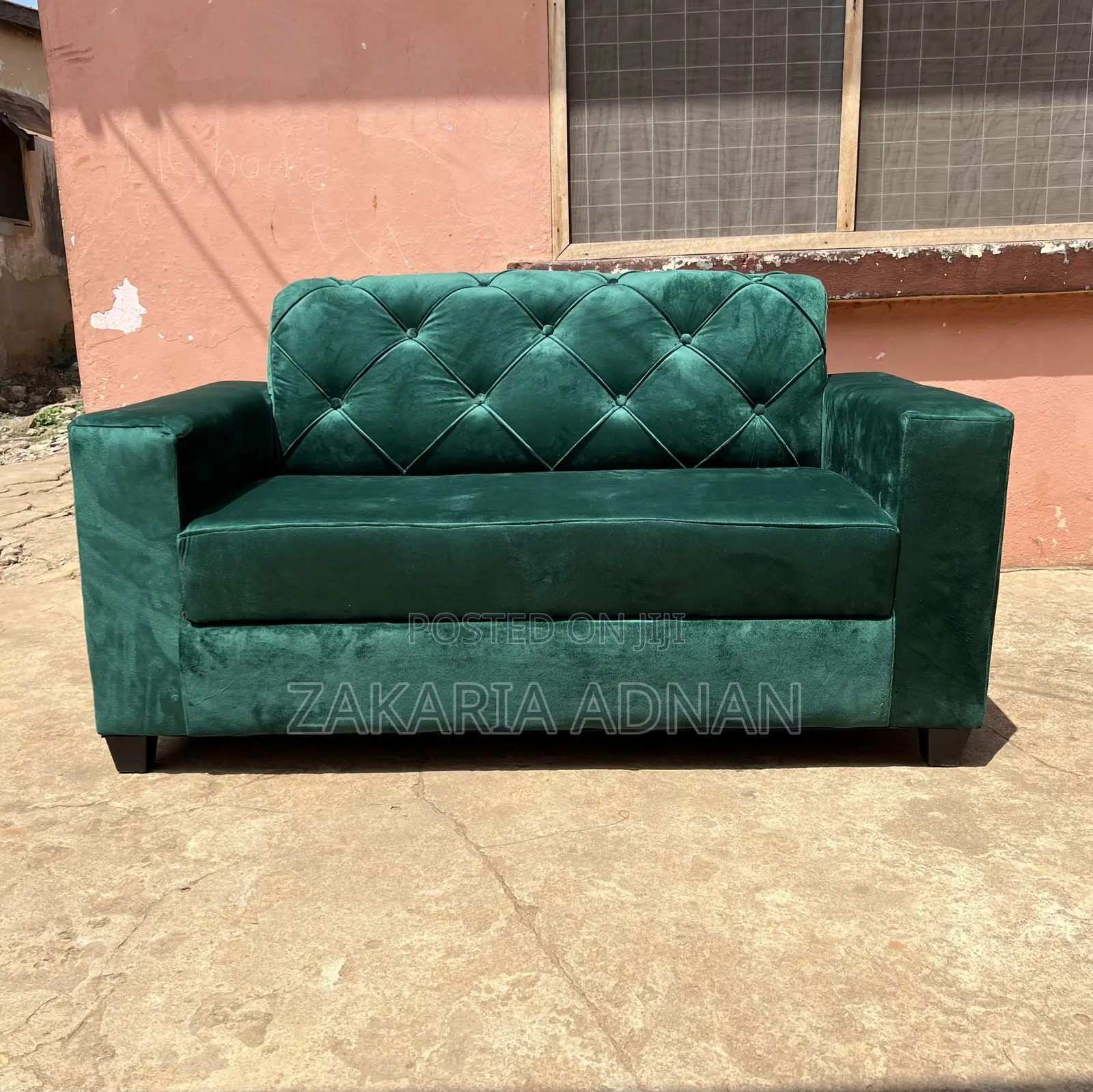 2in1 Furniture Sofa Dark Green
