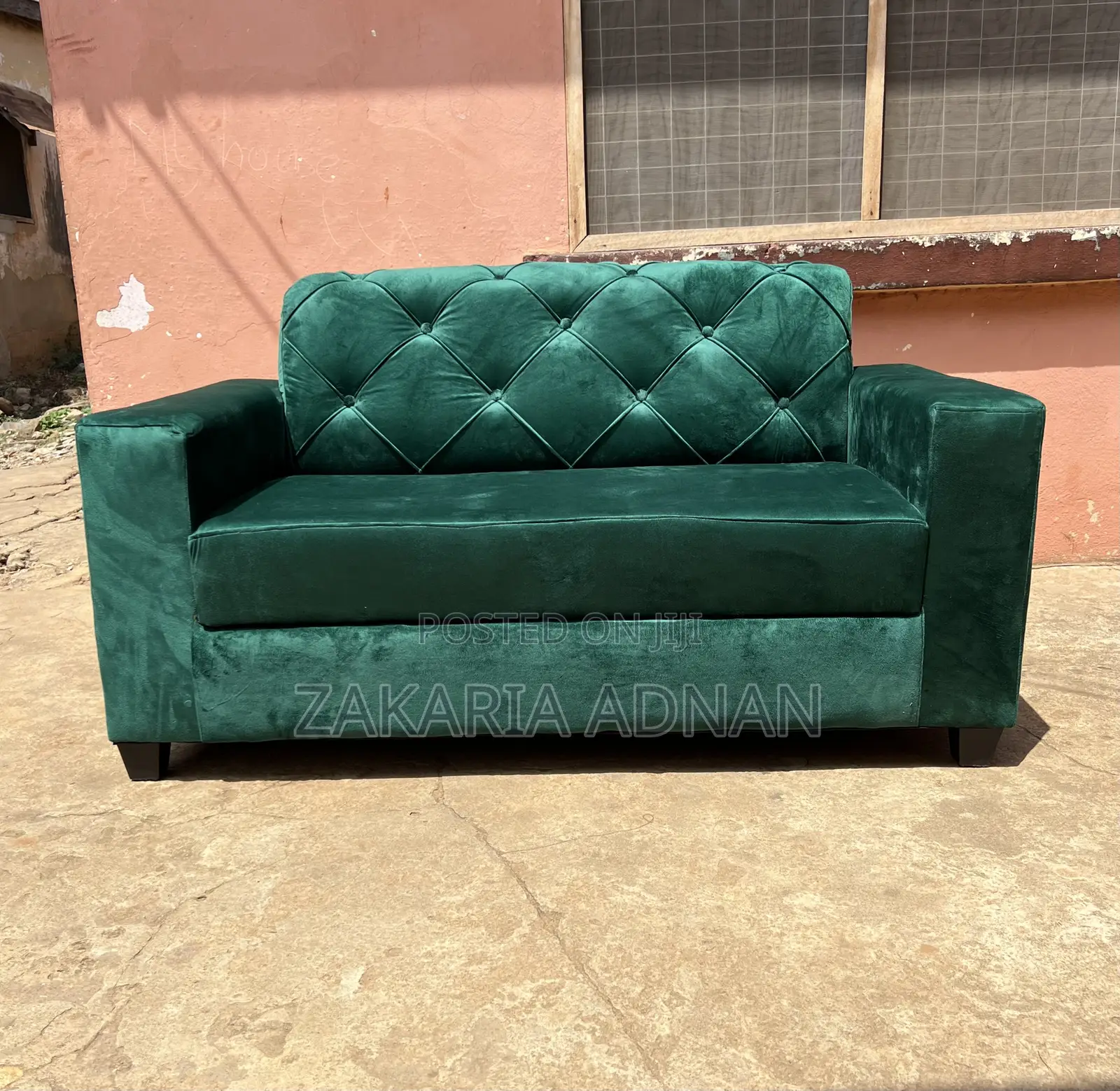 2in1 Furniture Sofa Dark Green