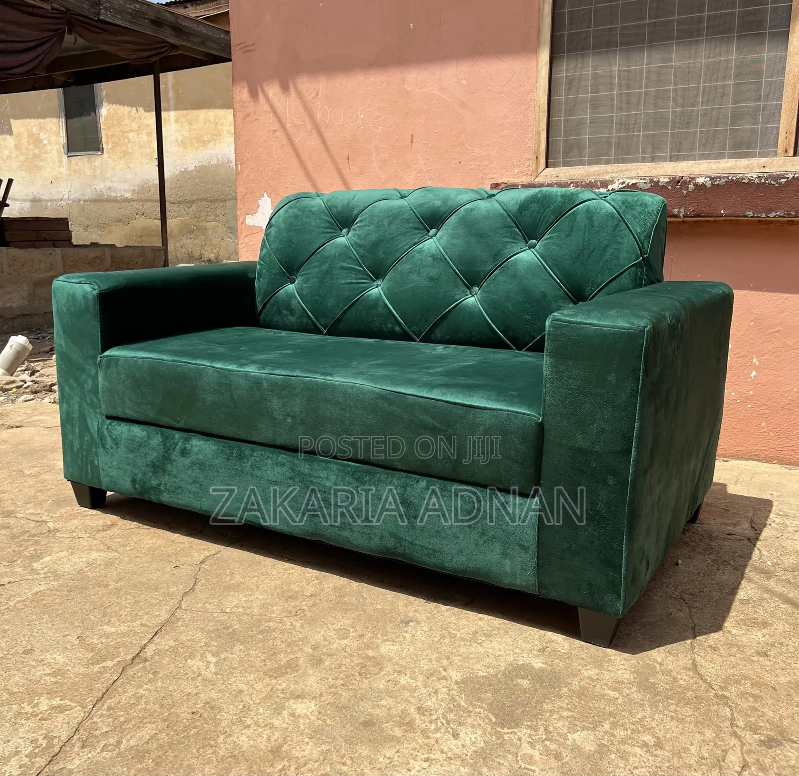 2in1 Furniture Sofa Dark Green