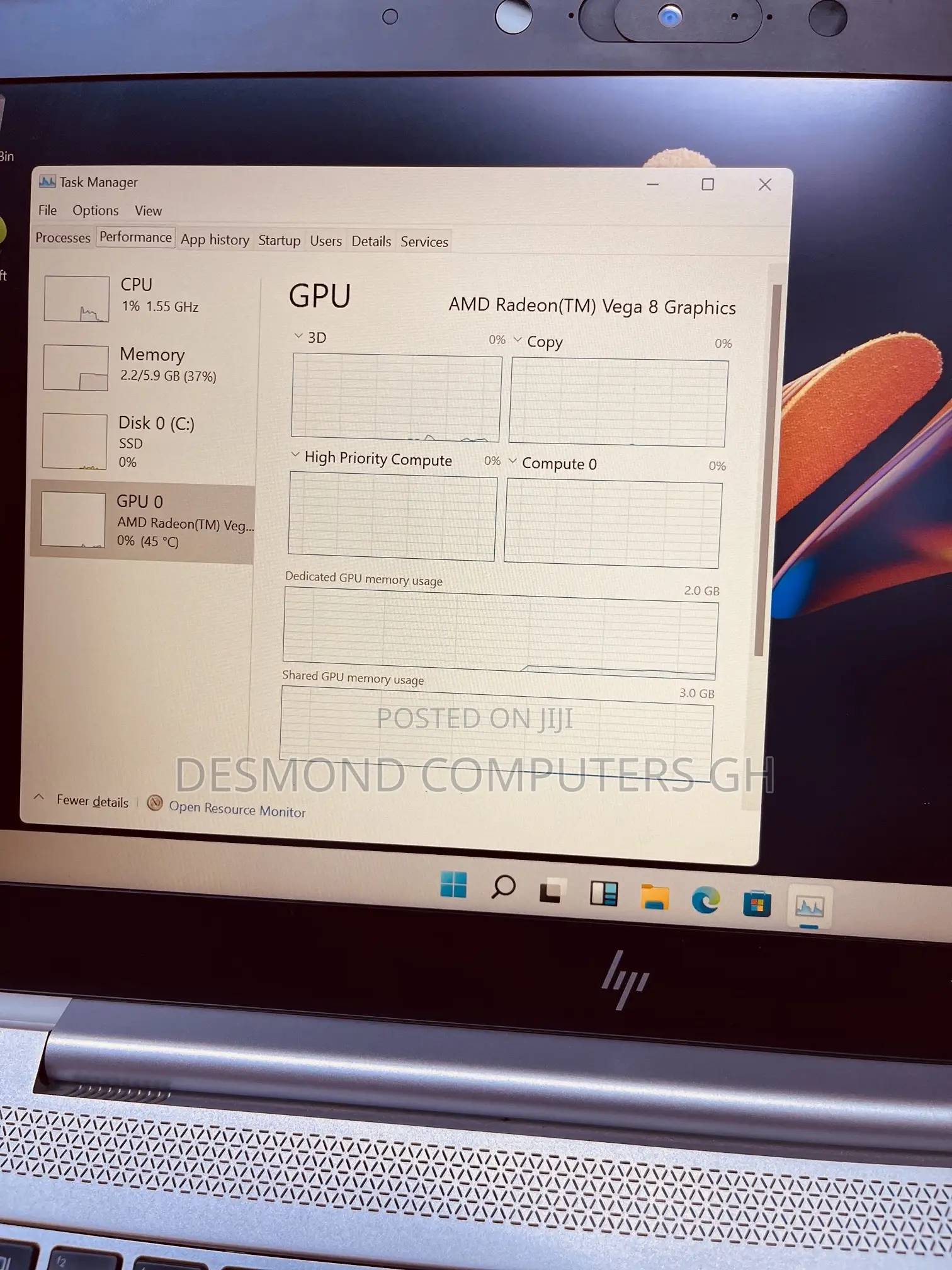 Laptop HP EliteBook 745 G6 8GB AMD Ryzen 5 SSD 256GB