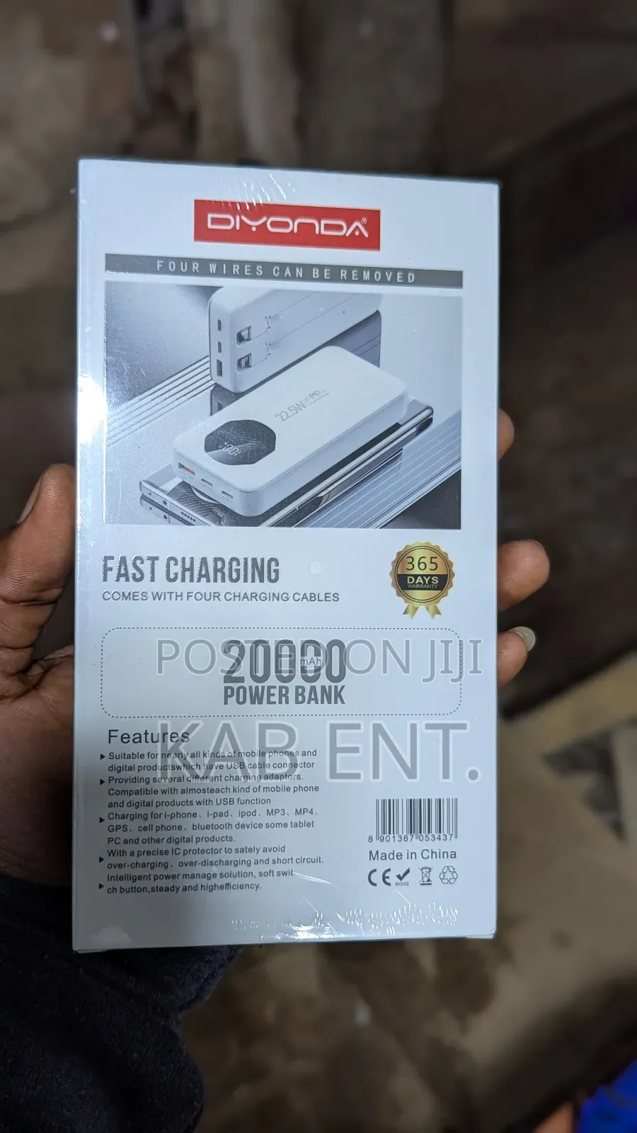 20000 Mah Capacity Powerbank