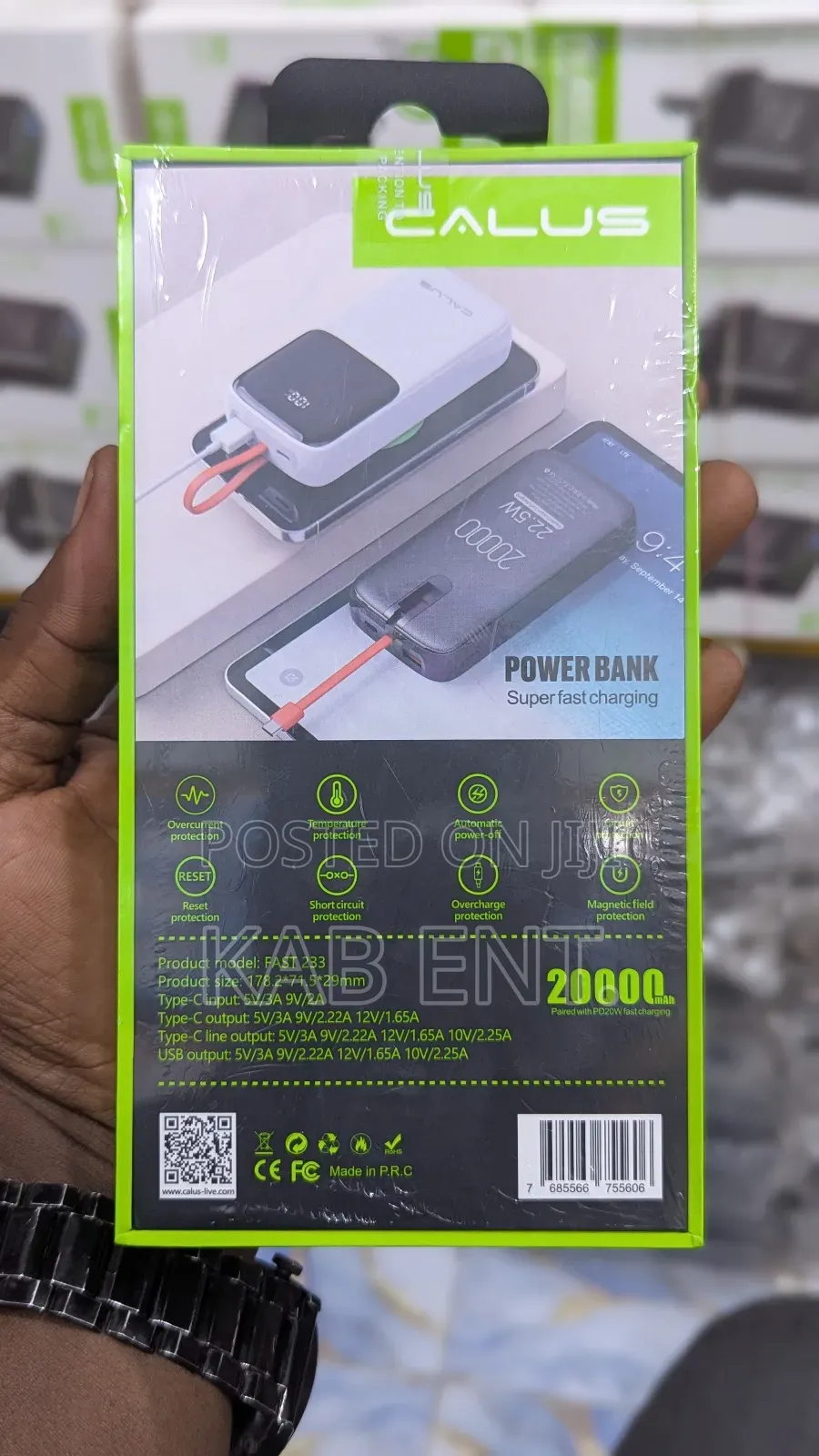 20000 Mah Capacity Powerbank