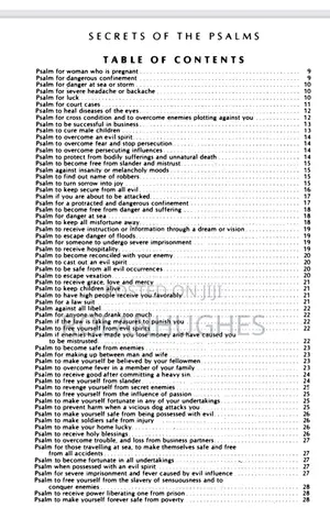 Secrets of Psalms (Pdf .File)By Godfrey a Selig