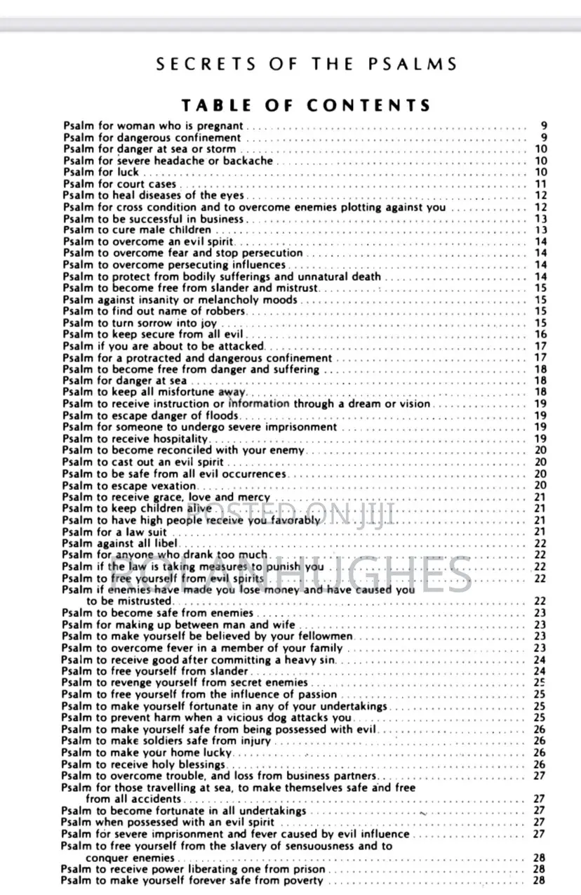 Secrets of Psalms (Pdf .File)By Godfrey a Selig