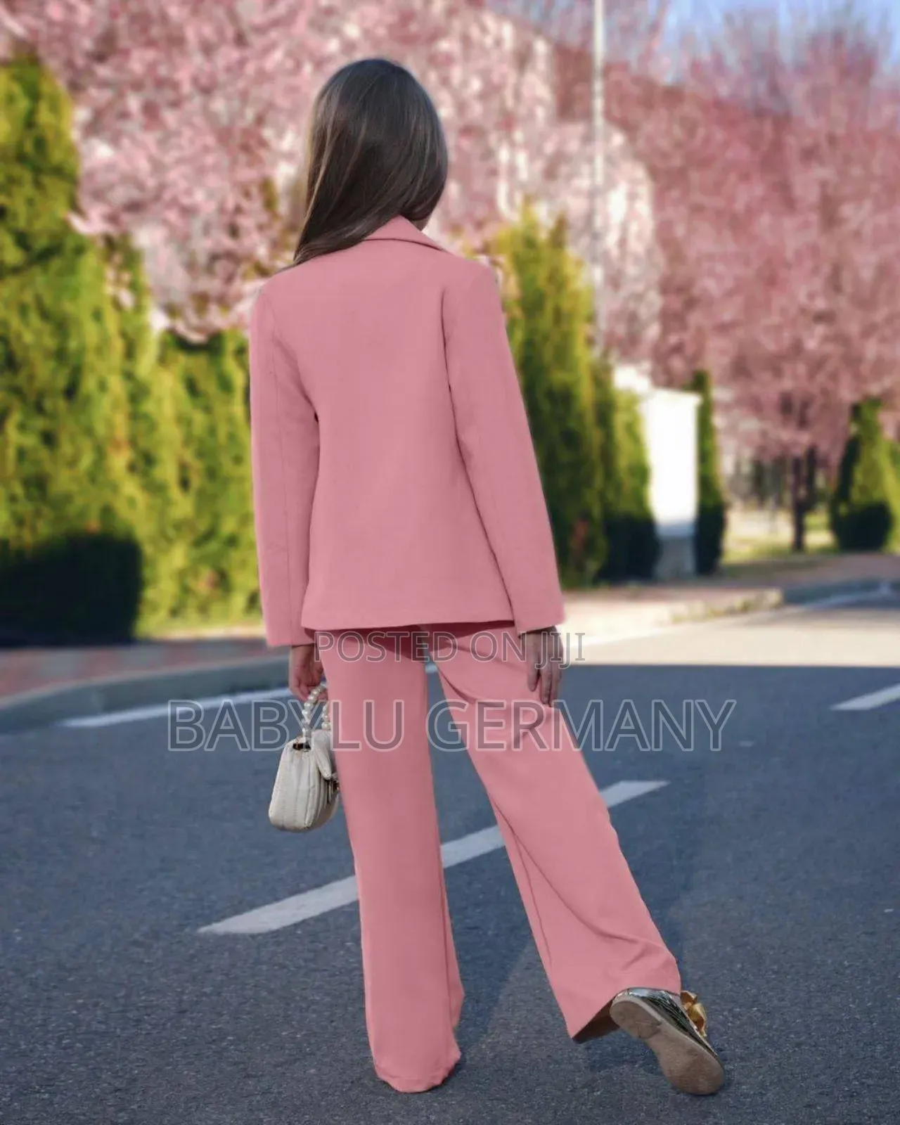 4 Piece Pink Suit or Jumpsuit