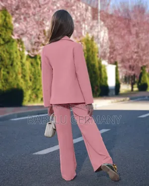 4 Piece Pink Suit or Jumpsuit
