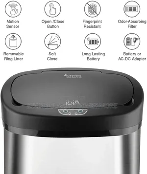 48liter Turbotronic Ibin Motion Sensor Bin