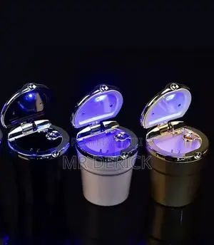 Car Ashtray With Led Light Car Smokeless Cup Holder for Benz Cars